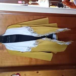 LNC Susan Graver Weekend Shawl Jacket sized Medium